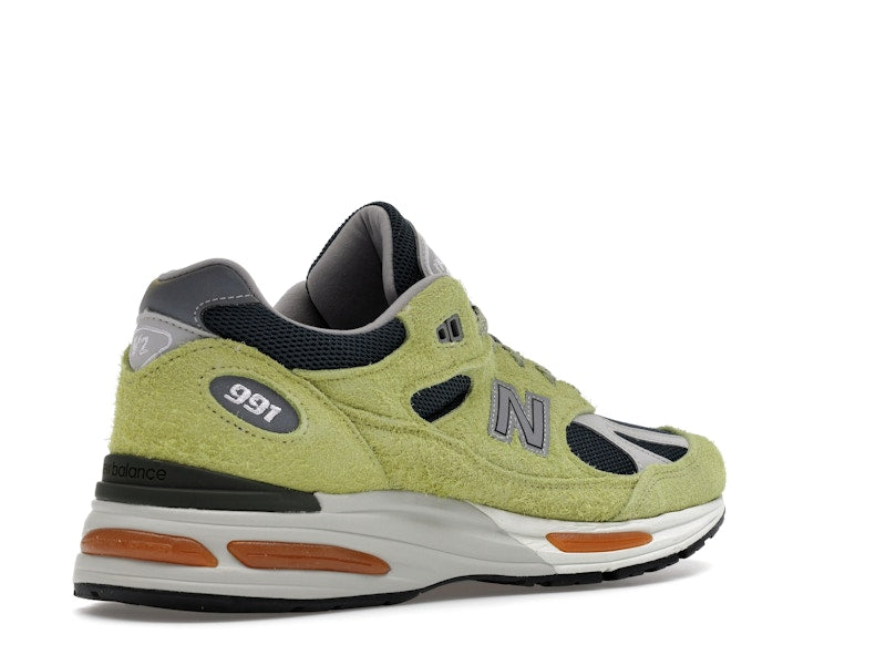 New Balance 991v2 MiUK Grape Sorbet - Beechnut/Trekking Green - U991GT2 - 32