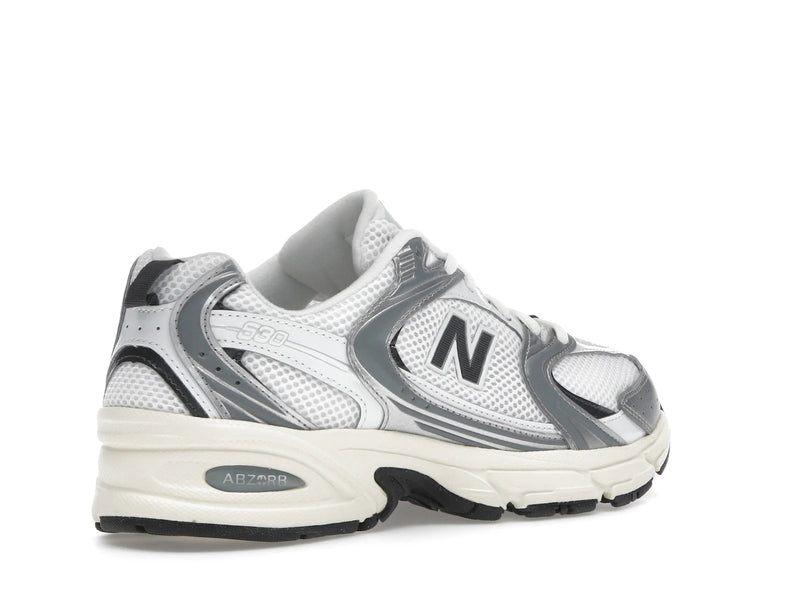 New Balance 530 Silver Metallic Black Cement - Silver Metallic/Black Cement - U530ESA - 32