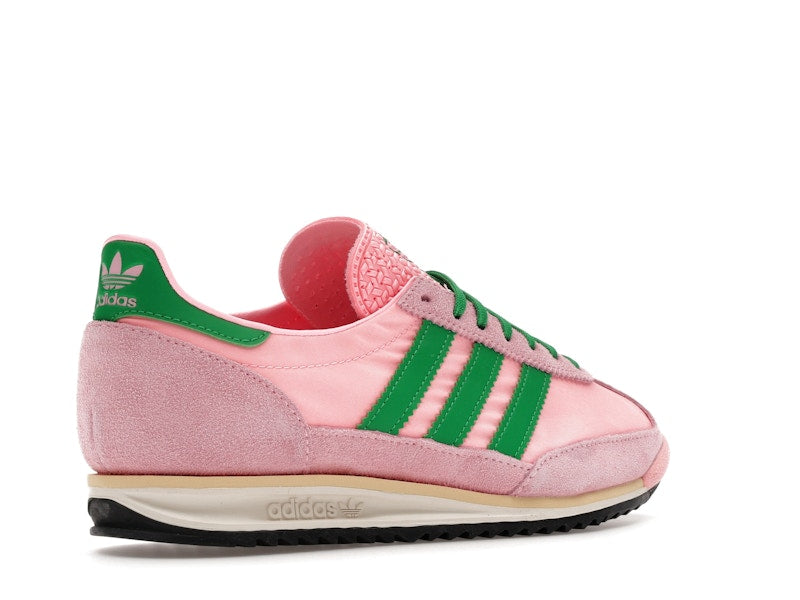 adidas SL 72 OG Glow Pink Green Core Black (Women's) - Glow Pink/Green/Core Black - JQ8309 - 32