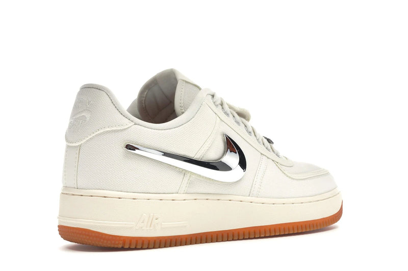 Nike Air Force 1 Low Travis Scott Sail - Sail/Sail-Gum Light Brown - AQ4211-101 - 32
