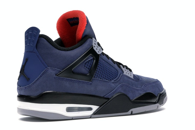 Air Jordan 4 Retro Winter - Loyal Blue/White-Habanero Red-Black - CQ9597-401 - 32