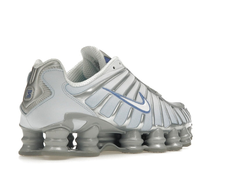 Nike Shox Tl Metallic Platinum Blue Tint - Metallic Platinum/Polar/Blue Tint/White - FQ2775-001 - 32
