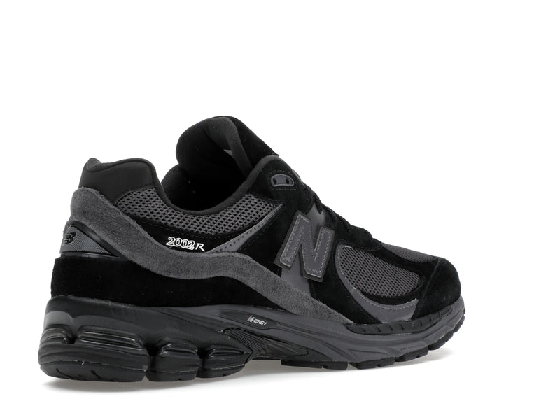 New Balance 2002r Black Black Dark Grey - Black/Black/Dark Grey - M2002RBL - 32