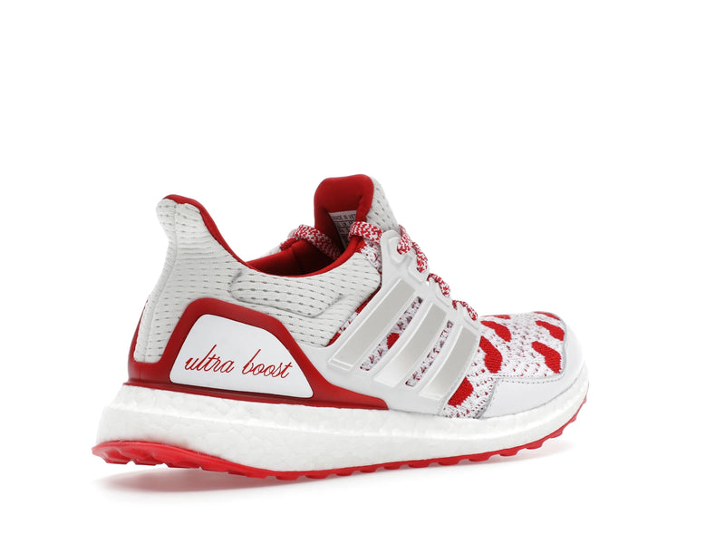 Adidas Ultra Boost 10 Valentines Day - Cloud White/Zero Metallic/Better Scarlet - JR5845 - 32