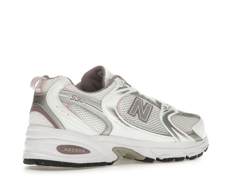 New Balance 530 Ice Wine - White/Silver Metallic/Ice Wine - MR530SGC - 32