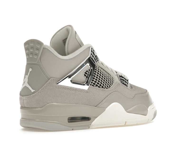 Air Jordan 4 Retro Frozen Moments - Light Iron Ore/Sail-Neutral Grey-Black-Metallic Silver - AQ9129-001 - 32