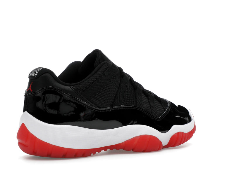 Air Jordan 11 Retro Low Bred (2025) - Black/White-Varsity Red - FV5104-006 - 32