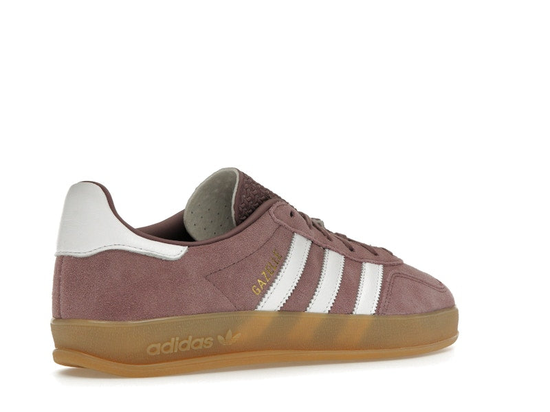 adidas Gazelle Indoor Shadow Fig (Women's) - Shadow Fig/Footwear White/Gum - IH5483 - 32