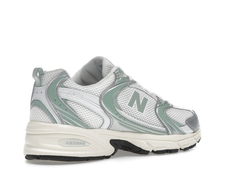 New Balance 530 Silver Metallic Mosaic Green - view 32