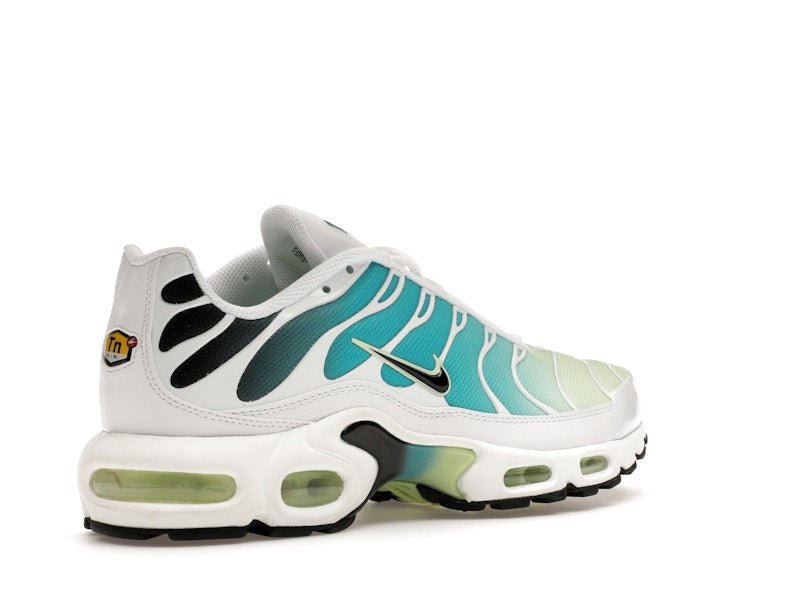 Nike Air Max Plus Dusty Cactus Barely Volt (Women's) - White/Dusty Cactus/Barely Volt/Black - DZ3670-102 - 32