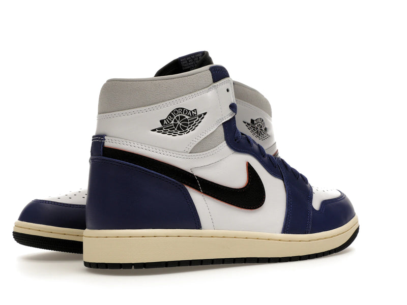 Air Jordan 1 Retro High OG Rare Air - White/Black-Neutral Grey-Deep Royal Blue-Muslin - DZ5485-100 - 32