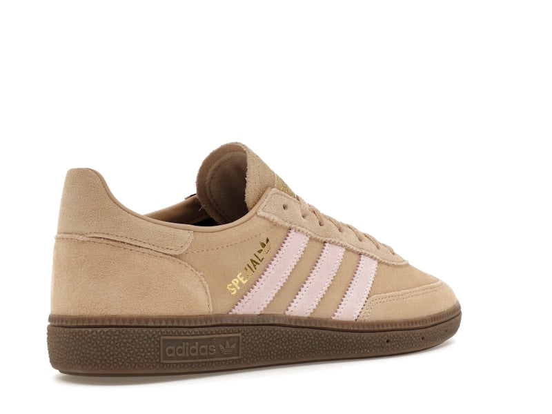 adidas Handball Spezial Warm Sandstone Clear Pink (Women's) - Warm Sandstone/Clear Pink/Gum - JI2651 - 32