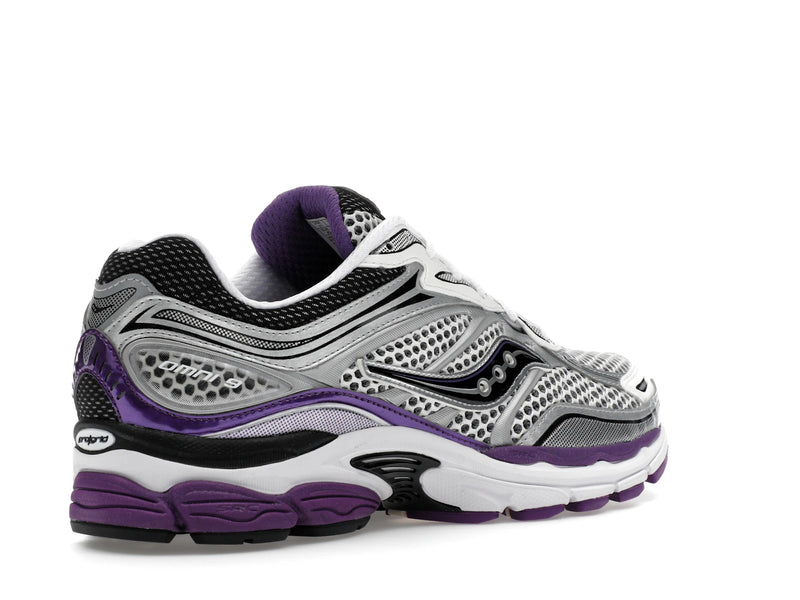 Saucony Progrid Omni 9 White Black Silver Purple - Silver/Purple - S70739-10 - 32