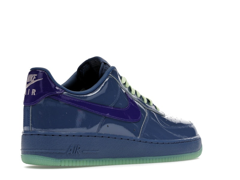Nike Air Force 1 Low Patent Leather Mystic Navy Grape Ice - Ansicht 33