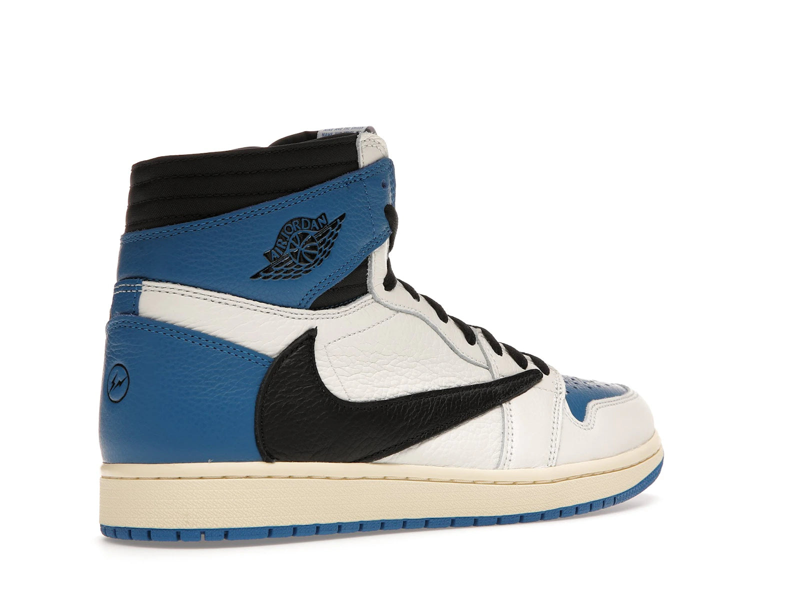 Air Jordan 1 High OG SP Fragment Design X Travis Scott - Sail/Black-Military Blue-Shy Pink - DH3227-105 - 32