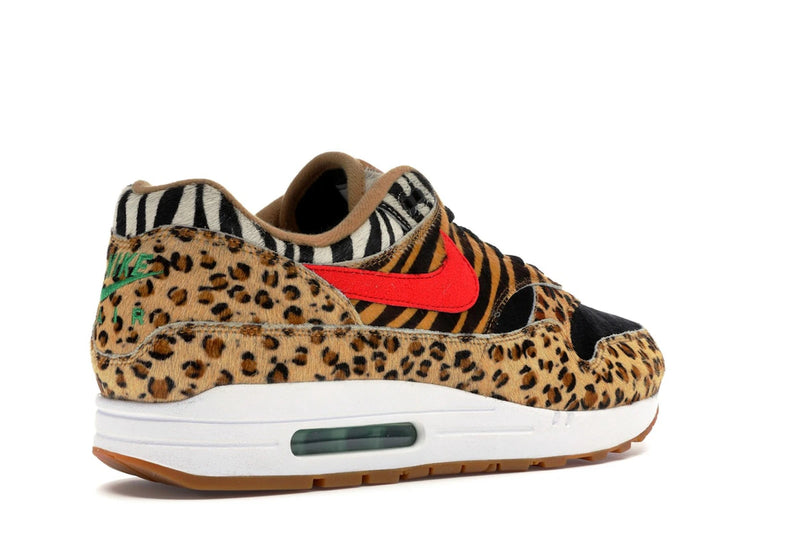 Nike Air Max 1 Atmos Animal Pack 2 (2018) Black Box - Wheat/Sport Red-Bison-Classic Green - AQ0928-700 - 32