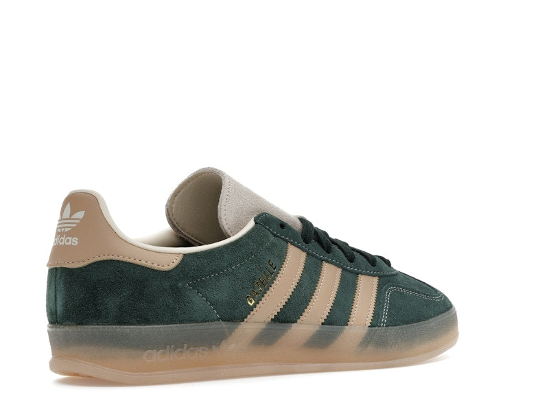 adidas Gazelle Indoor Shadow Green Warm Sandstone - Shadow Green/Warm Sandstone/Wonder White - JH5402 - 32