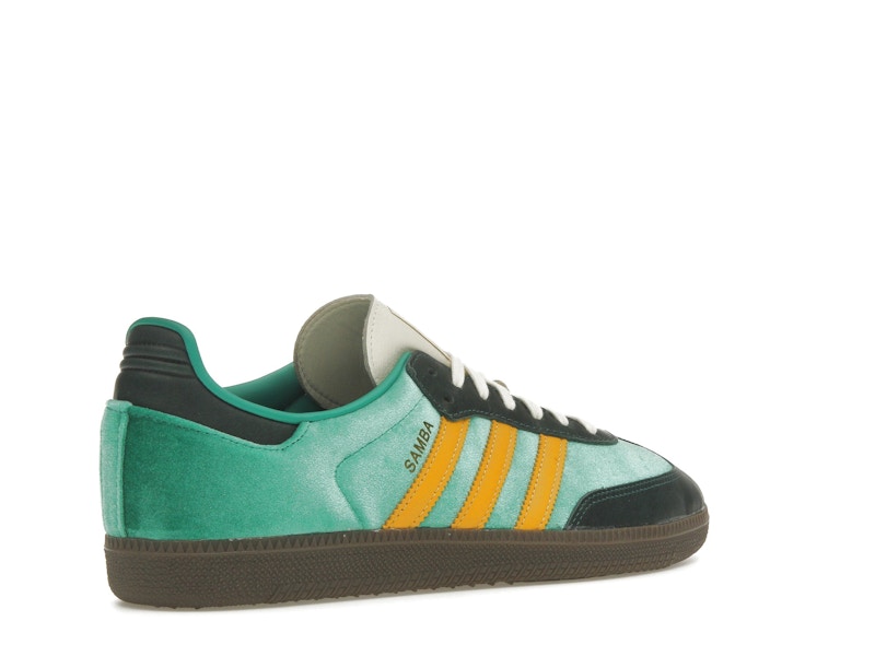 adidas Samba OG Court Green Preloved Yellow (Women's) - Court Green/Preloved Yellow/Collegiate Green - JI2681 - 32
