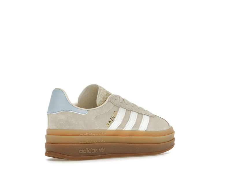 adidas Gazelle Bold Wonder White Clear Sky (Kids) - Wonder White/Cloud White/Clear Sky - JH5540 - 32