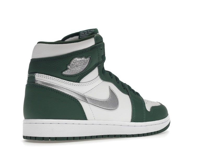 Air Jordan 1 Retro High OG Gorge Green - Gorge Green/Metallic Silver/White - DZ5485-303 - 32