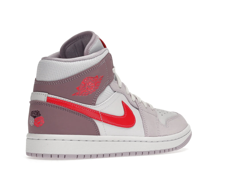 Air Jordan 1 Mid Valentines Day (2022) (W) - White/Pink-Crimson - DR0174-500 - 32