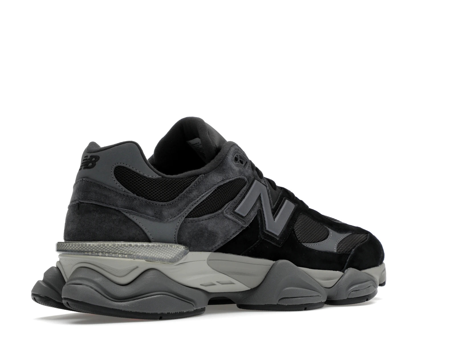 New Balance 9060 Black Castlerock Grey - Black/Castlerock - U9060BLK - 32