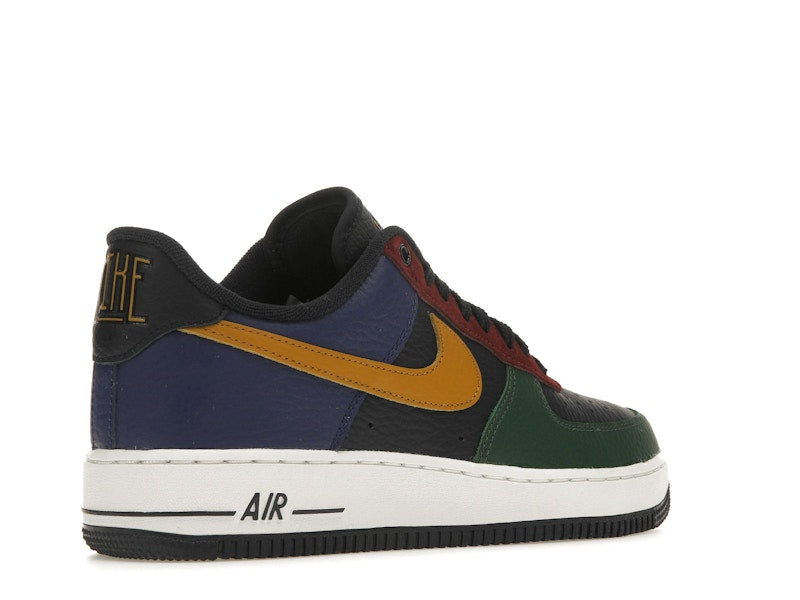 Nike Air Force 1 Low '07 LX Command Force Obsidian Gorge Green (Women's) - Gorge Green/Gold Suede/Obsidian - DR0148-300 - 32