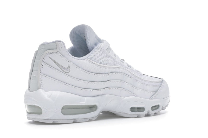 Nike Air Max 95 Essential White Grey Fog - White/Grey Fog/White - CT1268-100 - 32