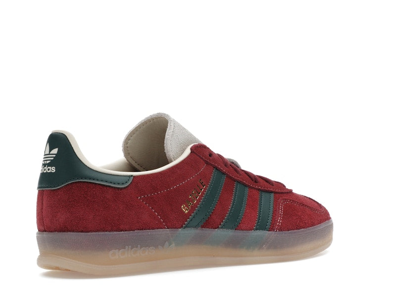 adidas Gazelle Indoor Shadow Red Shadow Green - Shadow Red/Shadow Green/Wonder White - JH5403 - 32
