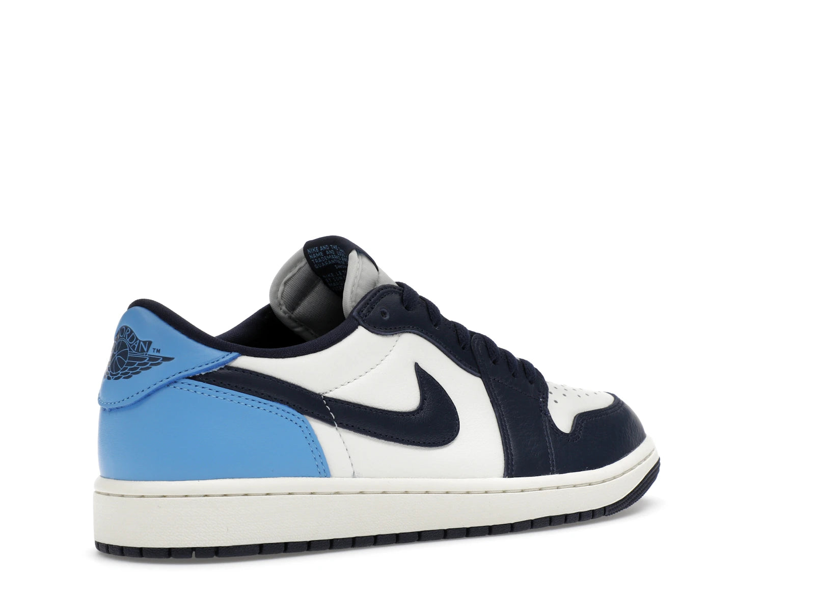 Air Jordan 1 Low OG Obsidian Unc - Obsidian/University Blue-Sail - CZ0790-400 - 32