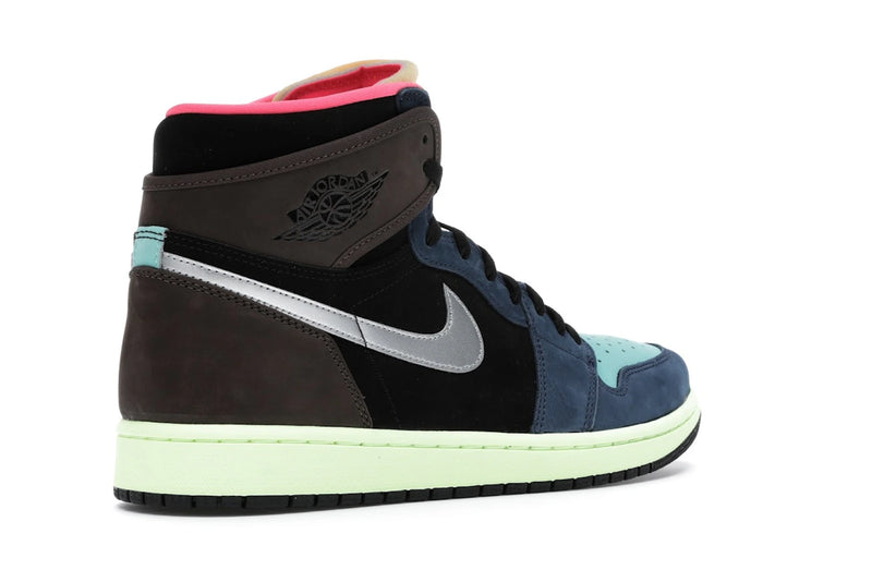 Air Jordan 1 Retro High Bio Hack - Baroque Brown/Black-Laser Orange-Racer Pink - 555088-201 - 32