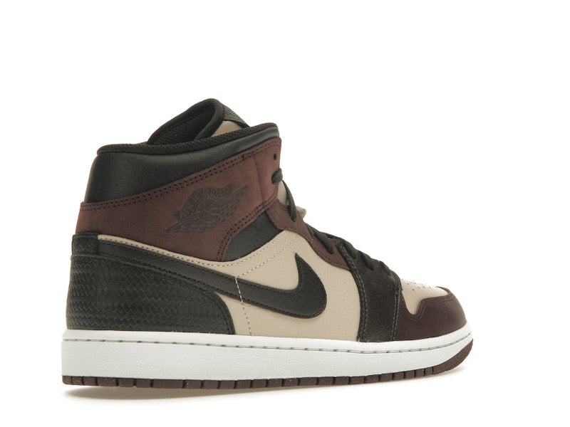 Air Jordan 1 Mid SE Paris Ymca - Velvet Brown/Earth/Sanddrift/Metallic Gold/Summit White - FZ4359-200 - 32