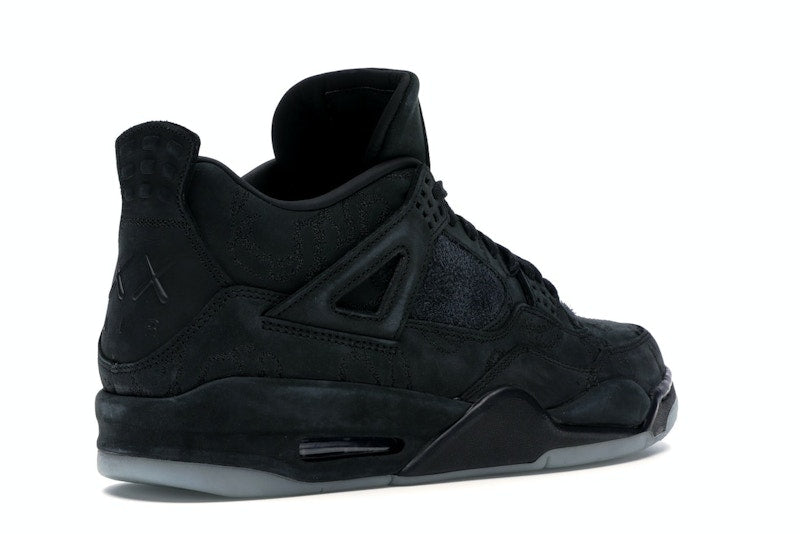 Air Jordan 4 Retro Kaws Black - Black/Black-Clear-Glow - 930155-001 - 32