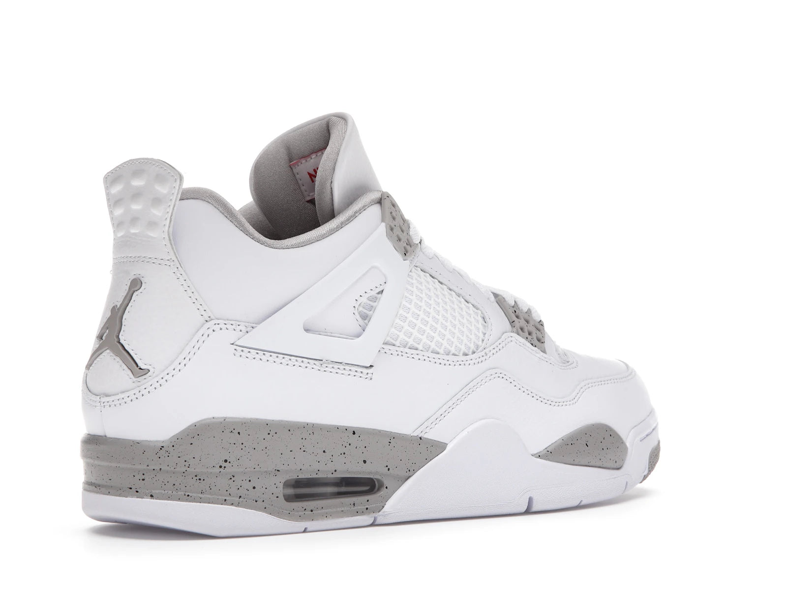 Air Jordan 4 Retro White Oreo (2021) - White/Tech Grey-Black-Fire Red - CT8527-100 - 32