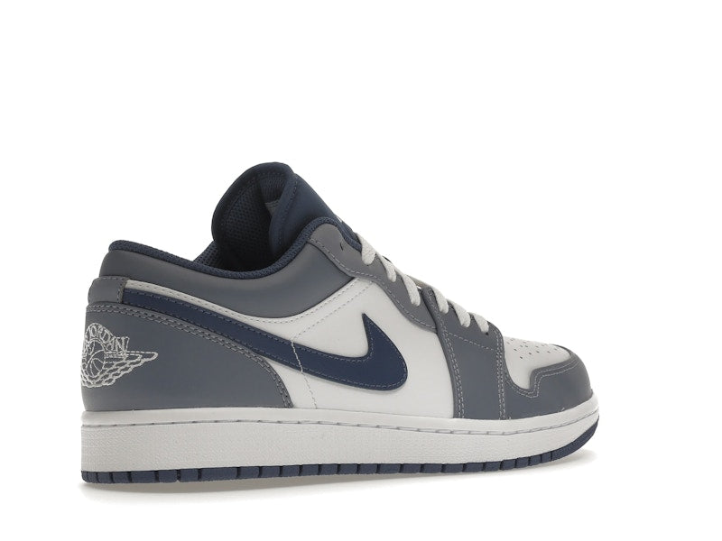 Air Jordan 1 Low Ashen Slate - Ashen Slate/Mystic Navy/White - 553558-414 - 32