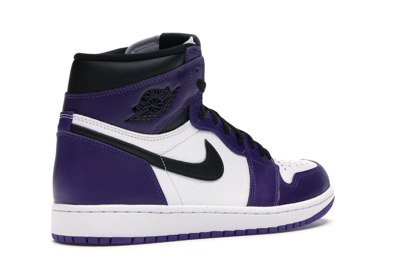 Air Jordan 1 Retro High Court Purple White - Court Purple/White-Black - 555088-500 - 32