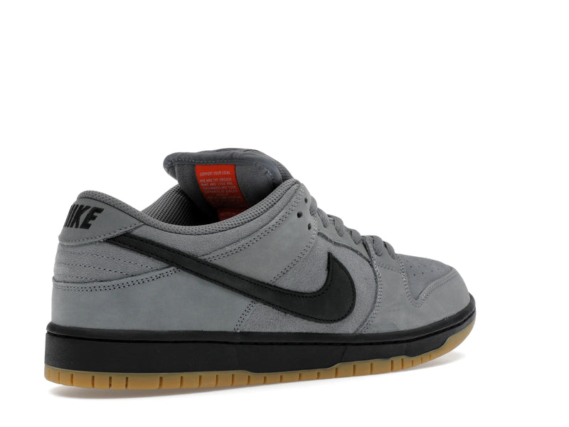 Nike SB Dunk Low Pro Cool Grey - Cool Grey/Black/Cool Grey/Dark Grey/Gum Light Brown/Safety Orange - FJ1674-002 - 32