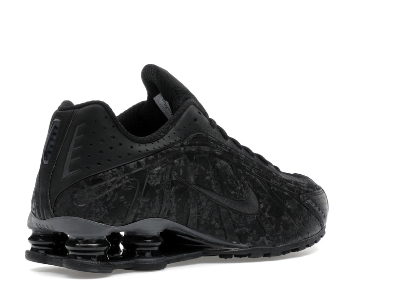 Nike Shox R4 Black Floral - Black/Dark Smoke Grey - HV0934-002 - 32