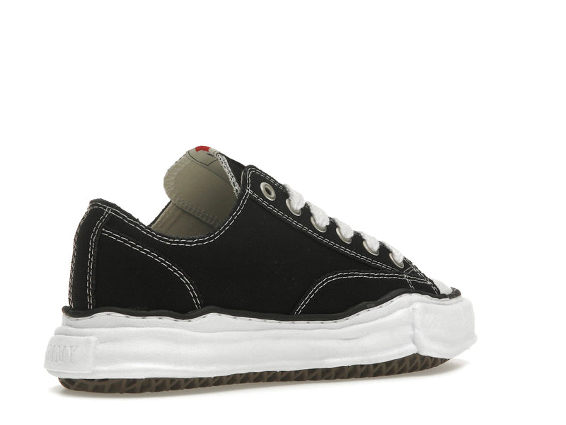 Maison Mihara Yasuhiro Peterson OG Sole Canvas Low - White/Black - A01FW702-BLK - 32