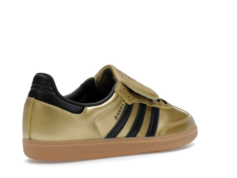 adidas Samba LT Gold Metallic Black Gum (Women's) - vue 33