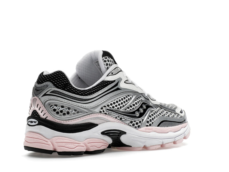 Saucony Progrid Omni 9 White Black Silver Pink - Silver/Pink - S70739-16 - 32