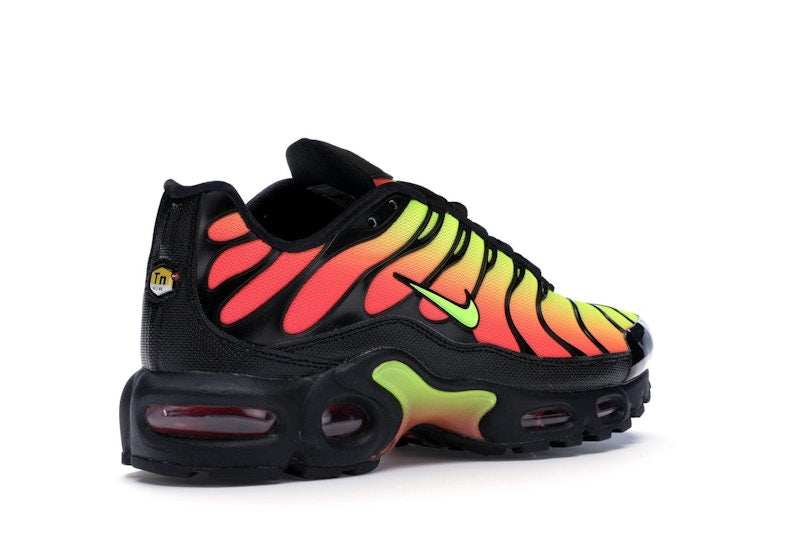 Nike Air Max Plus Black Volt Solar Red (Women's) - Black/Volt-Solar Red - AQ9979-001 - 32