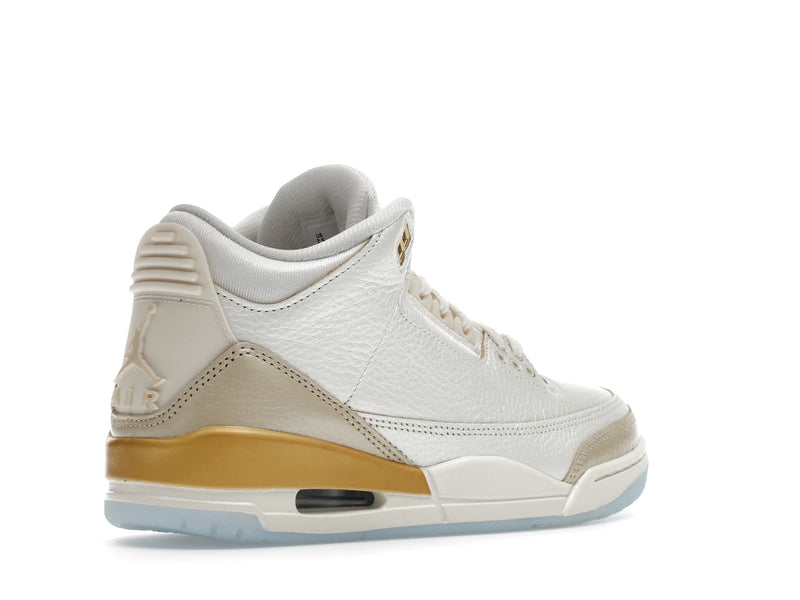 Air Jordan 3 Retro Champagne And Oysters - Sail/Team Gold/Pale Ivory/Metallic Gold/Ice - IB2255-100 - 32