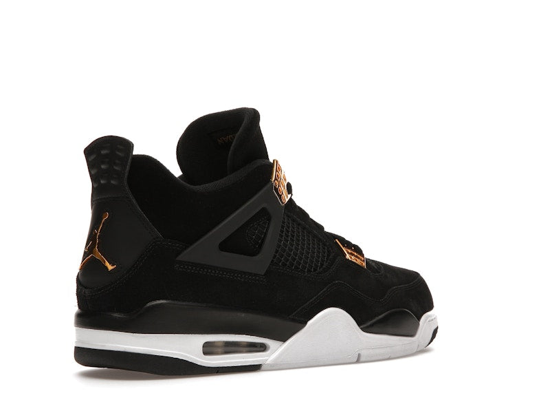Air Jordan 4 Retro Royalty - Black/Metallic Gold-White - 308497-032 - 32