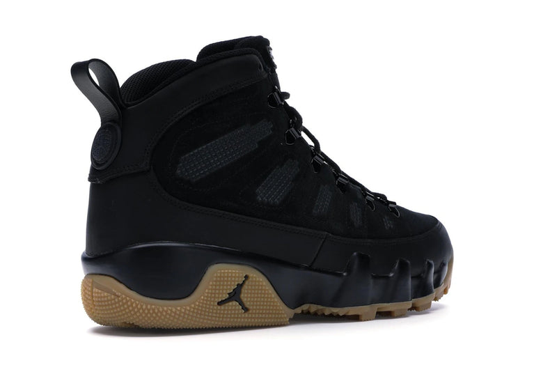 Air Jordan 9 Retro Boot Black Gum - Black/Black-Gum Light Brown - AR4491-025 - 32