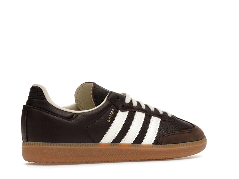 Adidas Samba OG Dark Brown Off White Gum - Dark Brown/Off White/Gum - JR0891 - 33