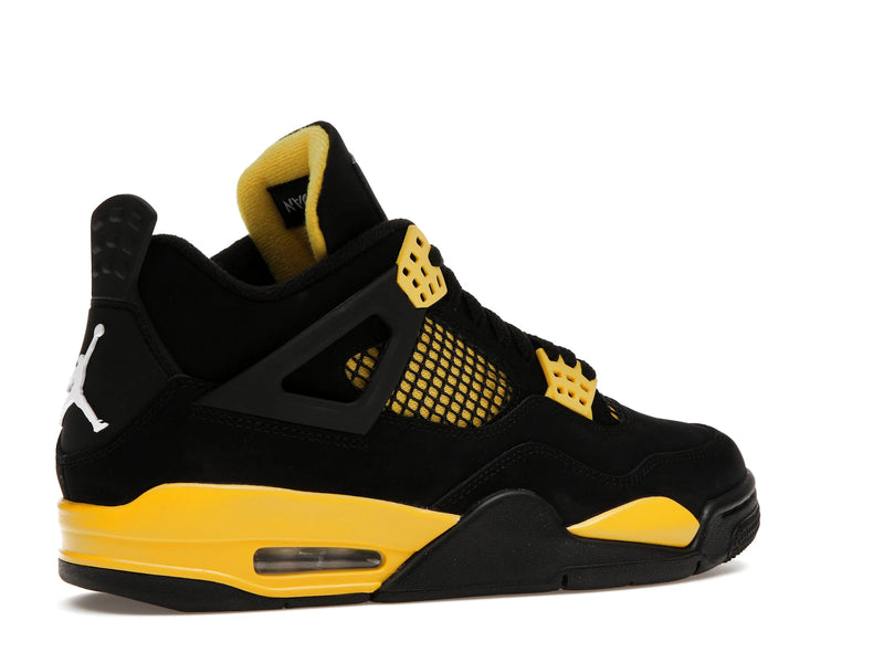 Air Jordan 4 Retro Thunder (2023) - Black/Tour Yellow - DH6927-017 - 33