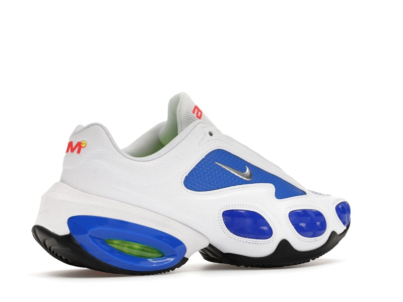 Nike Air Max Muse Veneda Carter White Racer Blue (Women's) - White/Metallic Silver/Racer Blue/Light Racer Blue/Bright Crimson/Black - HV9929-100 - 33