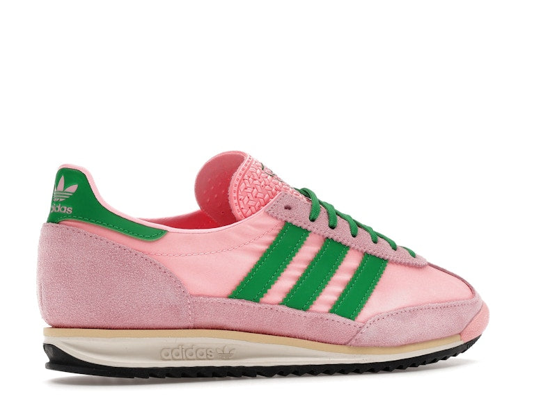 adidas SL 72 OG Glow Pink Green Core Black (Women's) - Glow Pink/Green/Core Black - JQ8309 - 33