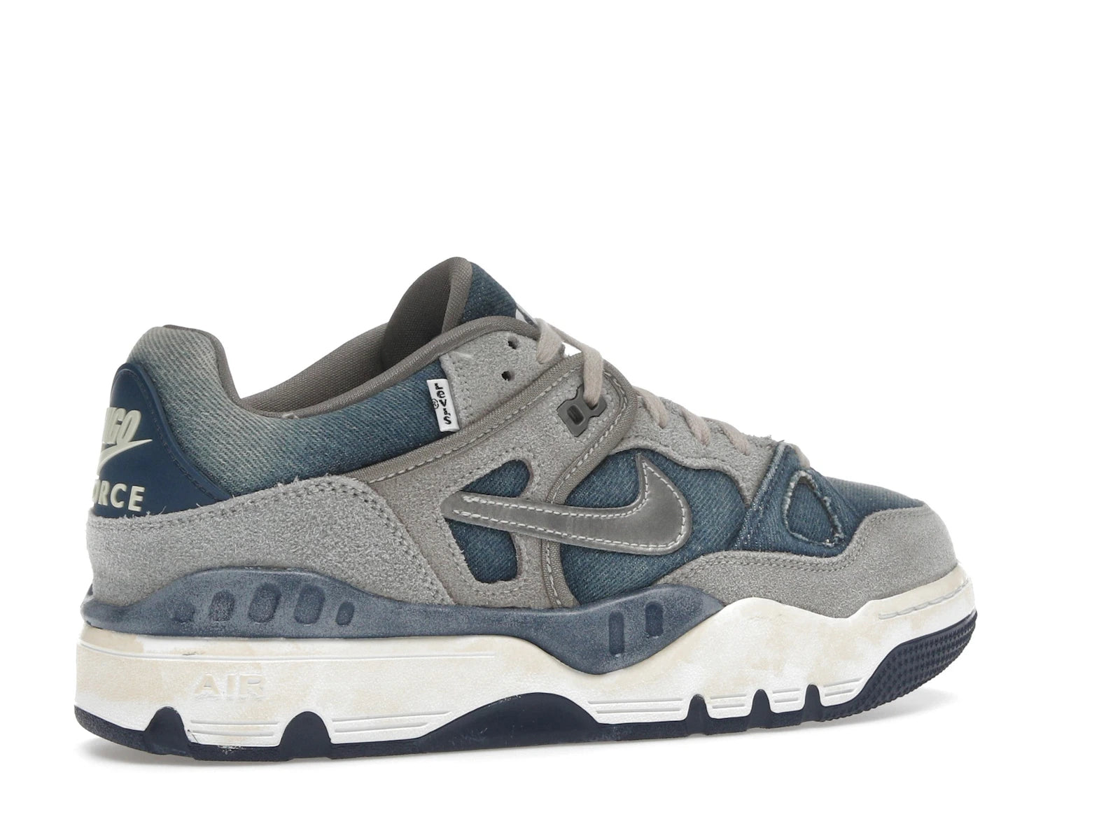 Nike Air Force 3 Low SP Nigo Olive Grey - Olive Grey/Metallic Pewter/Summit White/Navy/String - HQ0262-001 - 33